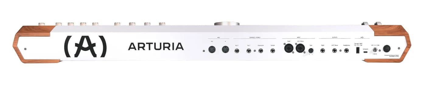 Arturia AstroLab 61 Silver rear connection panel