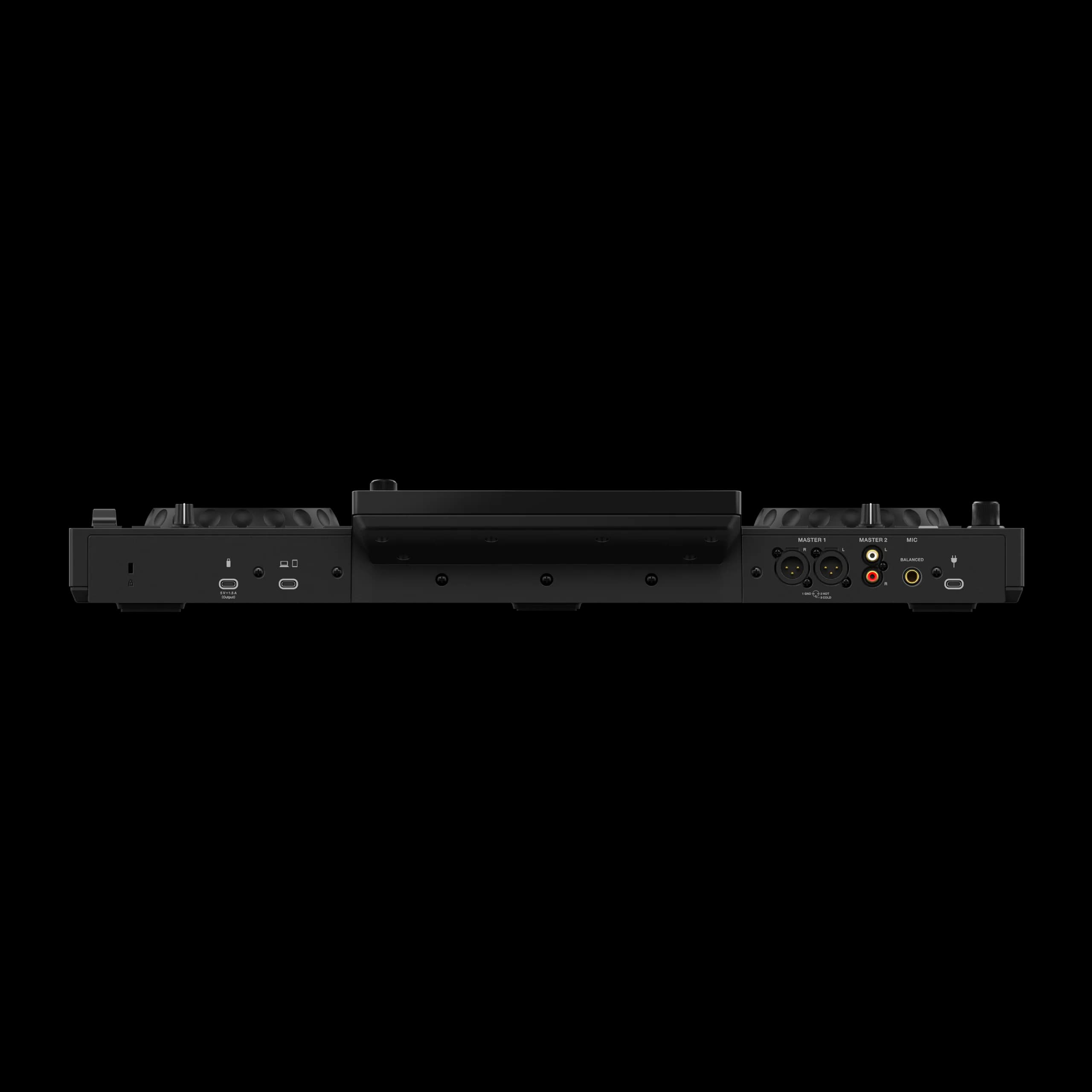 AlphaTheta XDJ-AN rear connection panel
