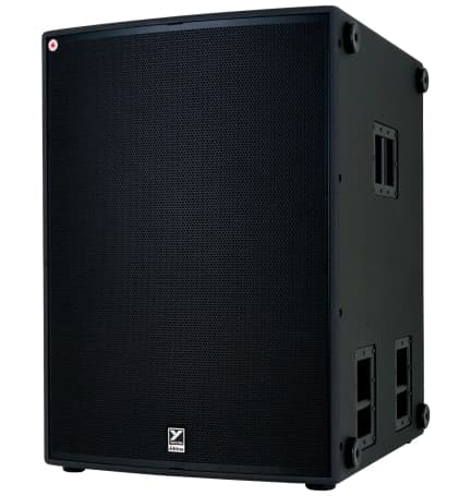 Yorkville EL24S powered subwoofer three-quarter view
